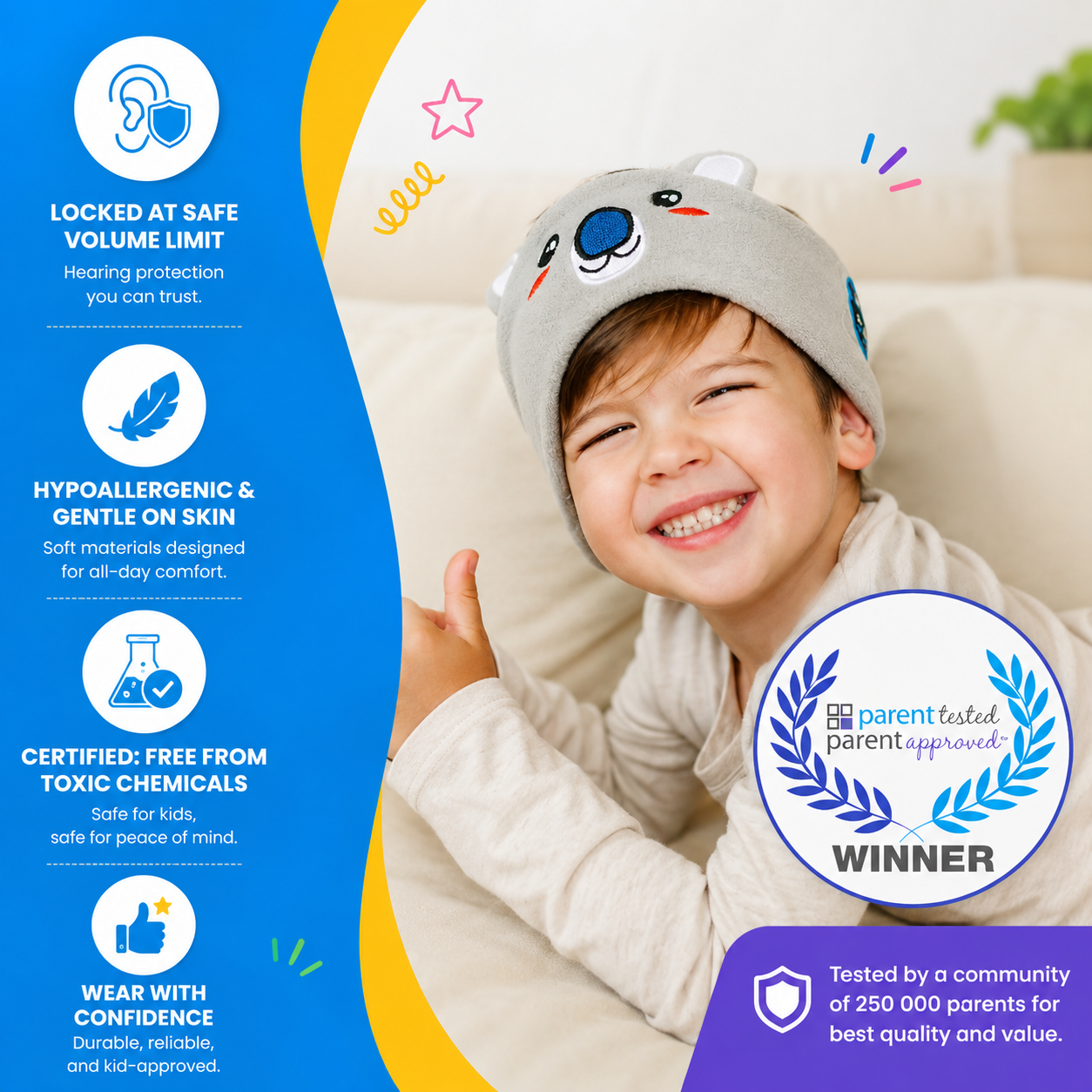 Bandeau Bluetooth Bandumu™ pour Enfants