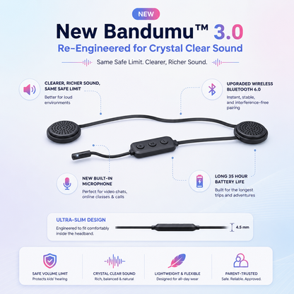 Bandeau Bluetooth Bandumu™ pour Enfants