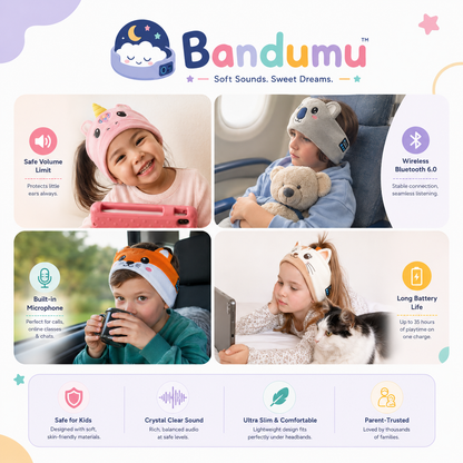 Bandeau Bluetooth Bandumu™ pour Enfants